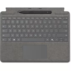 купить Клавиатура Microsoft Surface Pro 10/11 Keyboard inkl. Pen2 + Copilot Taste Platin в Кишинёве 