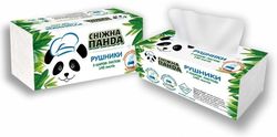 Салфетки косметические PANDA 2 слоя 140