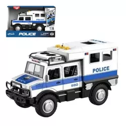 cumpără Mașină Wenyi WY980A 1:16 Jeep de poliție cu inerție (lumini/sunete/uși mobile) în Chișinău 