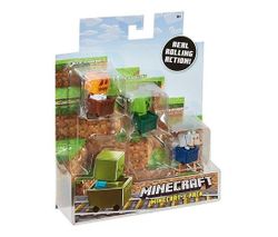 Набор из 3-х мини-фигурок Minecraft, код CGX24