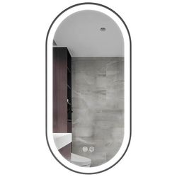 купить Зеркало для ванной Uniplast LM-406.50100 LED (dreptunghiulara cu janta) 50x100 cm в Кишинёве 