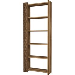 cumpără Raft de birou Trendy Oras, Nuc, Nuc 64x170x24cm, raft de carti în Chișinău 