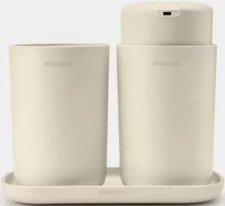 cumpără Set pentru baie Brabantia 22 34 02 Accessory Set Brabantia, 3 Pieces, Soft Beige în Chișinău 