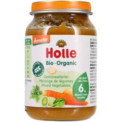Пюре овощное Holle Bio Микс из овощей (6+ мес) 190 г