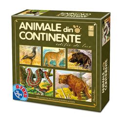 Joc de masă Animale din Continente, cod 41323
