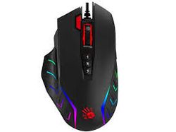 Mouse de joc Bloody J95s, Optic, 50-8000 dpi, 9 butoane, RGB, Macro, Ergonomic, USB, Satelit