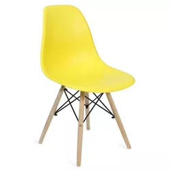 купить Стул Deco Eames A-37 Yellow в Кишинёве 