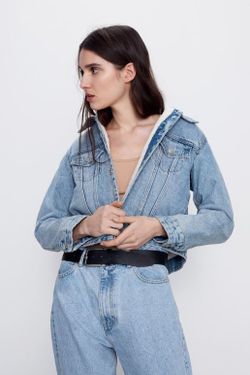 Куртка ZARA Джинс/Синий zara 5252/226/400