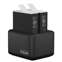 купить Зарядное устройство для фото-видео GoPro Incarcator Dublu + 2 acumulatori Enduro (ADDBD-211-VE) в Кишинёве 