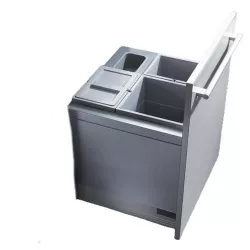 купить Урна для мусора Hailo 3631511 Triple XL 500 в Кишинёве 