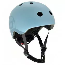 купить Защитный шлем Scoot&Ride 96322 Casca de protectie cu sistem de reglare Steel, XXS-S, 1+ ani в Кишинёве 