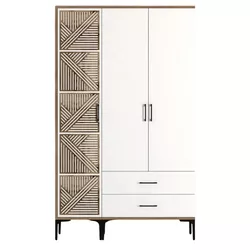 купить Шкаф Trendy Kumsal PT-Nuc, Alb в Кишинёве 