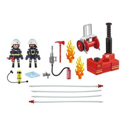 купить Игрушка Playmobil PM9468 Firefighters with Water Pump в Кишинёве 