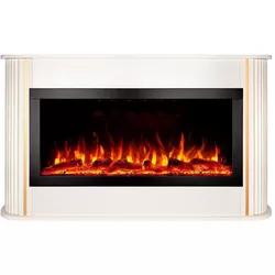 купить Камин электрический ArtFlame Rondo white & Haven 40, 800x1400x300mm в Кишинёве 