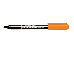 Маркер Centropen Permanent  1 мм, оранджевый