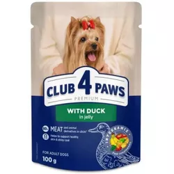 cumpără Hrană pentru animale de companie CLUB 4 PAWS 24392448 Plic caini in jeleu rata 24x100g în Chișinău 