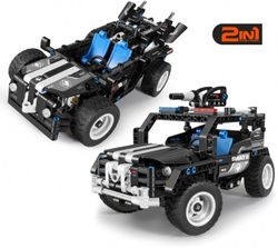 6810, XTech Bricks: 2in1, Police Car, 391pcs