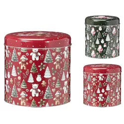 купить Новогодний декор Promstore 20283.1 Cutie de Craciun D20cm, H20cm Brazi, ursuleti, metal в Кишинёве 