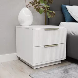 купить Тумбочка Bayro Napoli 500x500x500 Positano белый мат в Кишинёве 