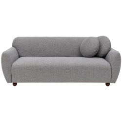 cumpără Canapea Trendy Eddy Gri deschis, 83x86x223cm (3 locuri) în Chișinău 