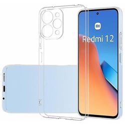 купить Чехол для смартфона Helmet Redmi 12, TPU Soft, Clear в Кишинёве 