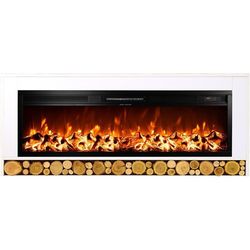 купить Камин электрический ArtFlame Rio & Tanzania, 630x1500x300 mm, Alb в Кишинёве 