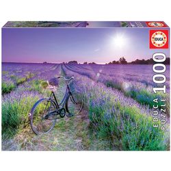 купить Головоломка Educa 19255 1000 Bike In A Lavender Field в Кишинёве 
