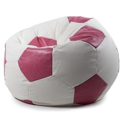 cumpără Fotoliu BeanBag Because BALL WhitePink (100x100x100cm) în Chișinău 