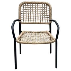 cumpără Scaun Hydro S Scaun Polirattan, metal, 56x57x81, Bej în Chișinău 