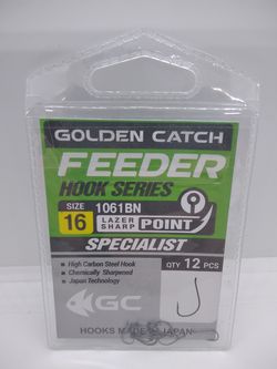 Крючки Golden Catch Feeder Nr16, 12шт