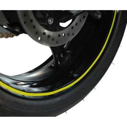 Reflexive stripe for wheel rim edge VICMA (colour Yellow) VIC-838AM