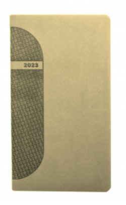 Agenda 2023 de buzunar Kent (Bej)