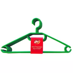 купить Вешалка для одежды Oti 140042 set 5 umerase plastic cu cap rotativ в Кишинёве 