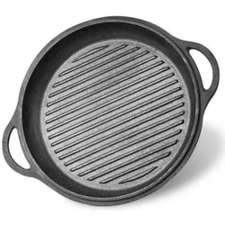 купить Сковорода Davr Metall Capac tigaie grill pentru ceaun 6L (KSG6) в Кишинёве 