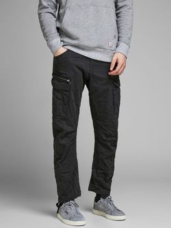 Брюки JACK&JONES Тёмно-серый 12142528