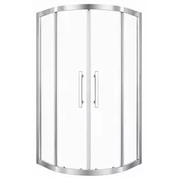 купить Душевая кабина MPN 29 018, 900X900X1900, INOX, fara cada, forma rotunda., sticla transparenta в Кишинёве 