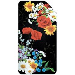 купить Аккумулятор внешний USB (Powerbank) i-Paint Black Flower 3000mAh в Кишинёве 