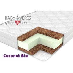 cumpără Lenjerie de pat pentru copii Veres 50.7.08 Saltea Baby Veres "Coconut bio" 120*60*10 cm. în Chișinău 
