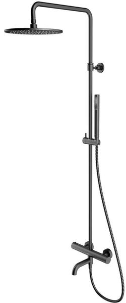 cumpără Panou de duș Omnires termostatata Y Brushed Graphite Y1234GR în Chișinău 