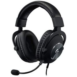 Gaming Headset Logitech G Pro X, 50mm driver, 20-20000Hz, 35 Ohm, 91.7dB, 320g, 3.5mm/USB, Black