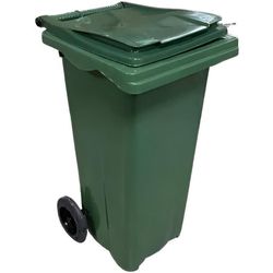 купить Урна для мусора Hydro S Tomberon cu roti, greu, 120 L, verde 8001214 в Кишинёве 