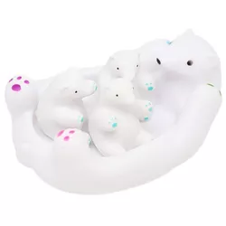 купить Аксессуар для купания New World 12975 Set jucarii pentru baie Ursul alb (1+) 860213 в Кишинёве 