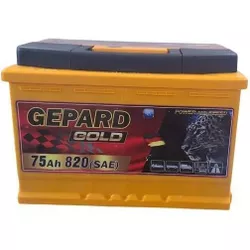 купить Автомобильный аккумулятор Gepard GOLD 75 AH 810A (277x175x191) в Кишинёве 