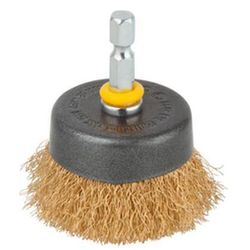 купить Набор головок, бит, насадок Wolfcraft 2112000 Perie tip oala din sarma de alama 50mm в Кишинёве 