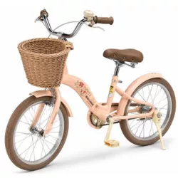 купить Велосипед New World TN24R65-2 Bicicleta cu 2 roti, 18", roz-deschis, 2819D в Кишинёве 