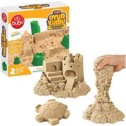 купить Набор для творчества BuBu KU0055 Set cu nisip kinetic și forme Castel в Кишинёве 
