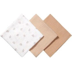 купить Аксессуар для пеленания BabyOno 0828/02 Paturi de infasat din muselina cu suprafata ondulata 3 buc. в Кишинёве 