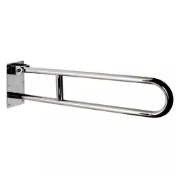cumpără Accesoriu pentru baie Bisk 04787 Bara de aparare pliabila p/u persoane cu dizabilitati PRO 700mm, 25mm, inox, crom în Chișinău 