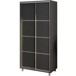 cumpără Dulap my-STYLE C10H1T05BM02-U11, 100x210, антрацит în Chișinău 