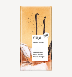 Белый шоколад с ванилью Vivani 80г